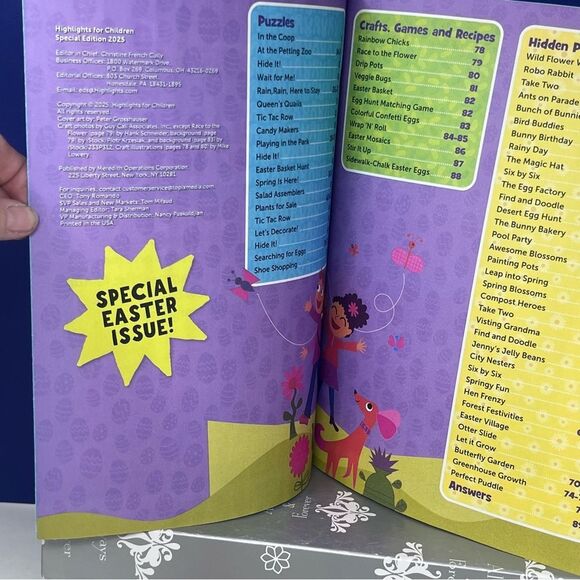 Highlights Hidden Pictures Easter Puzzles Book Special Edition NEW - Picture 3 of 5